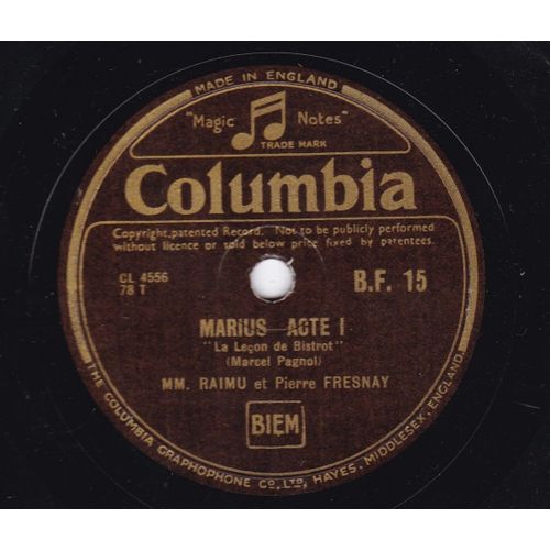 Marius - Acte I
