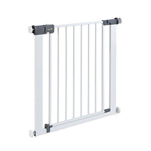 Safety 1st Extension Barriere De Securite Escalier Portail En Metal Fermeture Rapide St Securite Enfant Extensible Jusqu A 136 Cm Peut Etre Pour De Serrage Blanc 73 80 Cm De 6 24 Mois Rakuten