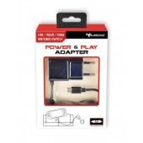 Subsonic - Chargeur Secteur Type C Pour Nintendo Switch Console Et Accessoires - Power & Play Adapter