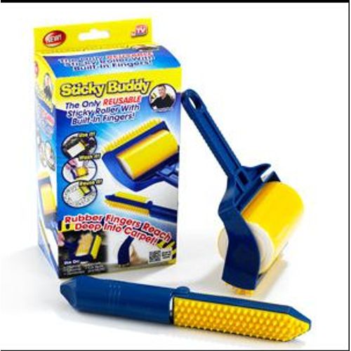 Sticky Buddy Tear-out vêtements roulement de poussière Pousser à la main brosse  'aspiration Rouleau