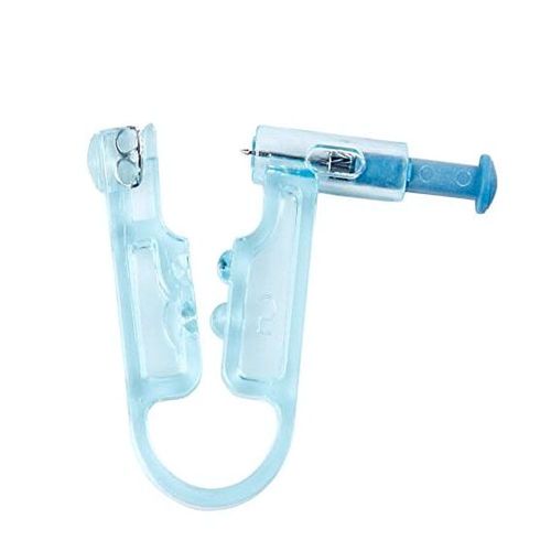 Yarui-World 2 Pcs Mini Pistolet Piercing Perçage Oreille Appareil Aiguille Outil Sécurité Jetable 