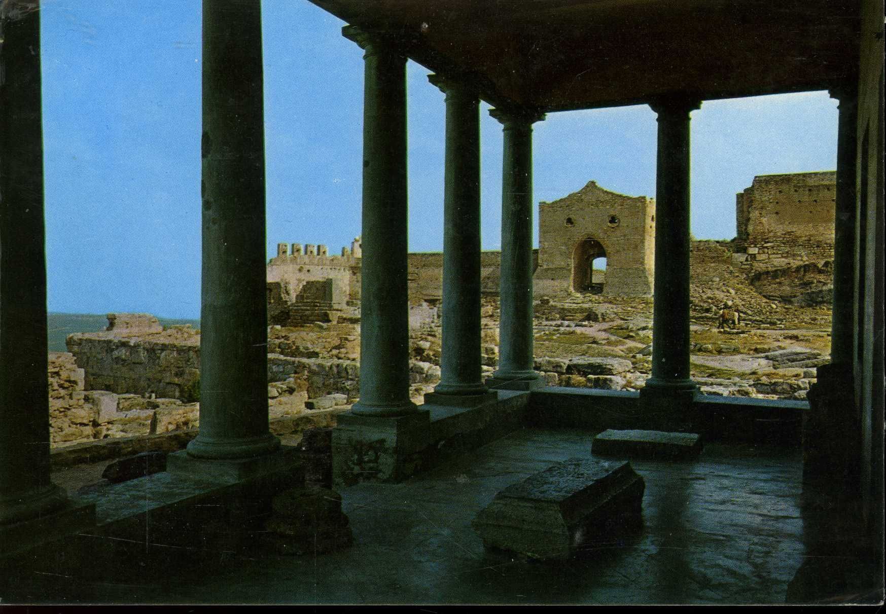 Carte Postale De Sagunto Province De Valence Espagne Chateau Vue Partielle Rakuten