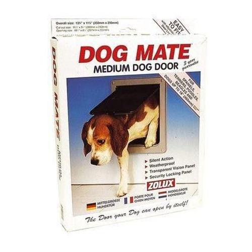 Petmate Dog Mate Portillons 2 Voies Xl - Blanc - Pour Chien