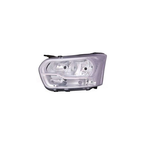 Phare Avant Gauche H7+H15 Avec Moteur Électrique Pour Ford Transit Depuis Mars 2014
