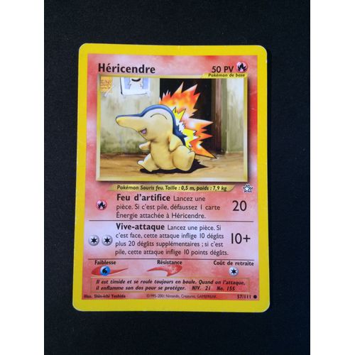 Hericendre 57/111 Set Neo Genesis Fr