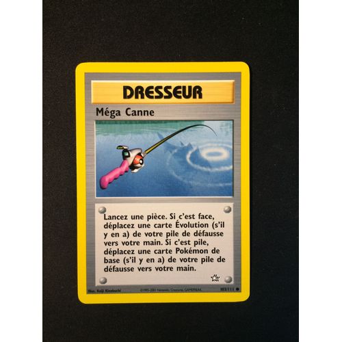 Dresseur Méga Canne 103/111 Set Neo Genesis Fr
