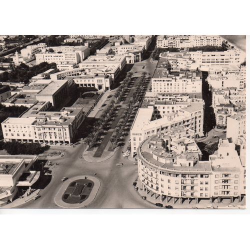 Rabat, Vue Générale De L'avenue Mohammed V (Photographe Bernard Rouget)