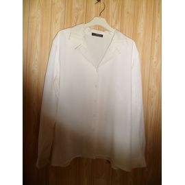 Chemise Anne Weyburn Polyester 42 Blanc Cassé 