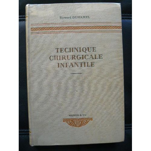 Technique Chirurgicale Infantile