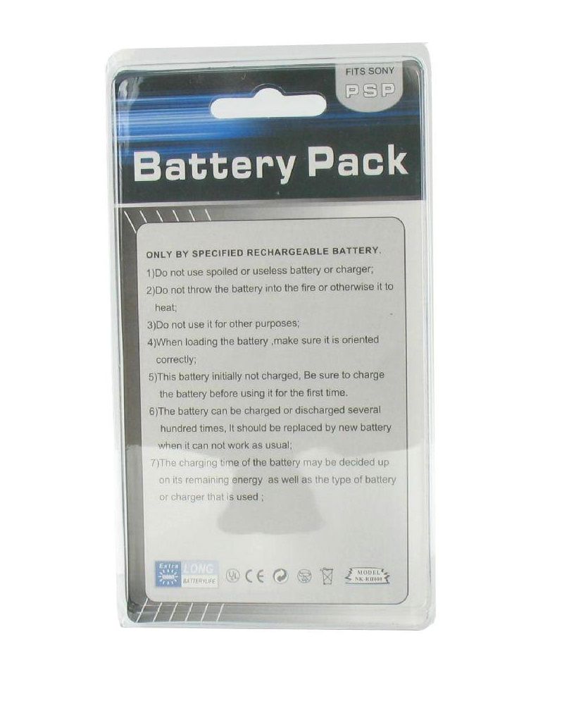 Battery for Sony PSP 1000 - 1004 (Not Slim & Lite) 3600 mah fat battery pack