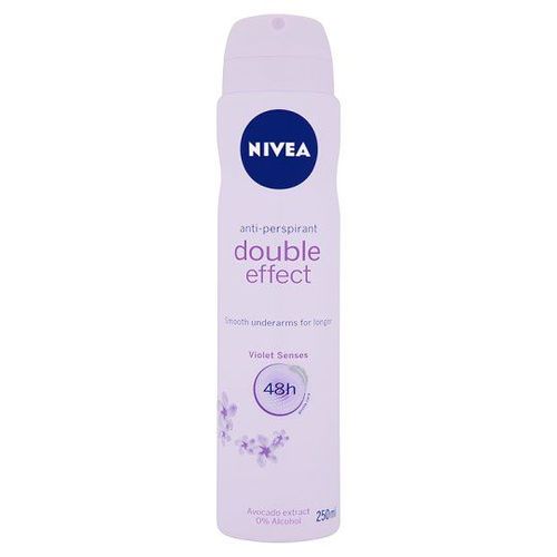 Deodorant Nivea 250 Ml Anti Pperspirant Double Effect Violet Senses 48 Heures 