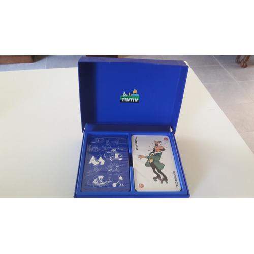 2 Jeux De 54 Cartes Tintin