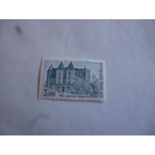 Timbre France 1982:Château Henri Iv À Pau.