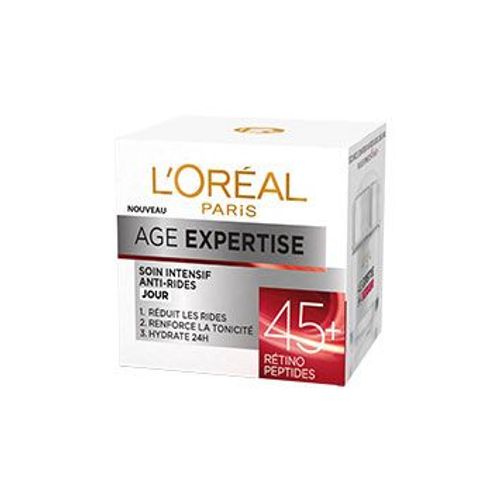 Loreal Soin Intensif Anti Rides De Jour Age Expertisea Partir De 45 Ans  