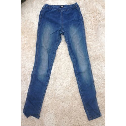 Jean Legging H&m Coton Ts Bleu
