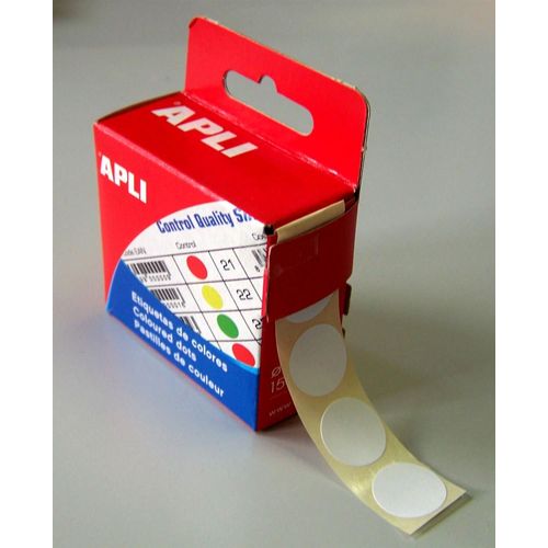 Agipa Pastilles De Signalisation, Diamètre: 15 Mm, Blanc Pour ?C...