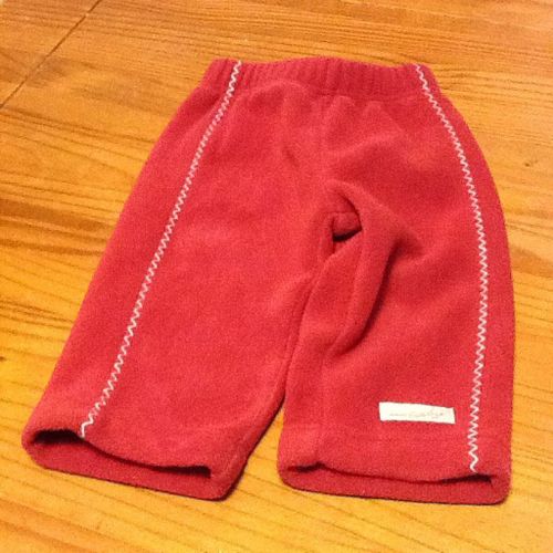 Pantalon Polair Bebe De 12 Mois Rouge