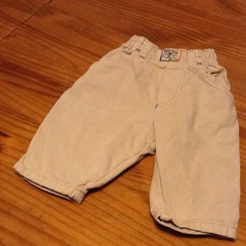 Pantalon Beige Jeans Pour Bebe 6 Mois