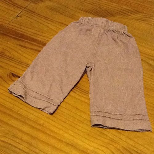 Pantalon Velour Rose Fonce Pour Bebe 6 Mois