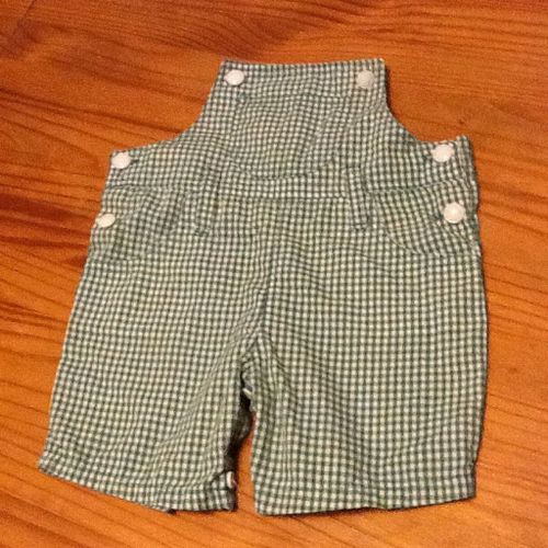 Salopette Pour Bebe 6 Mois Verte Careaux