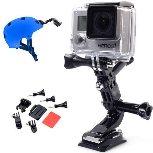 XCSOURCE® 2x Bras pivotant Assemblée Poignée, écrou à oreilles 3M support Adhesive + base pour GoPro Hero 1 2 3 3+ OS32