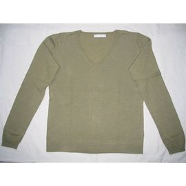 Pull (Col V ) Promod , Couleur Vert Olive, Taille 40