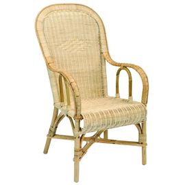 Fauteuil adulte rotin tissé