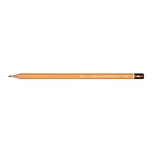 Koh-I-Noor Hardtmuth 1500 - Crayon - Graphite - 4h - 2 Mm - Pack De 12