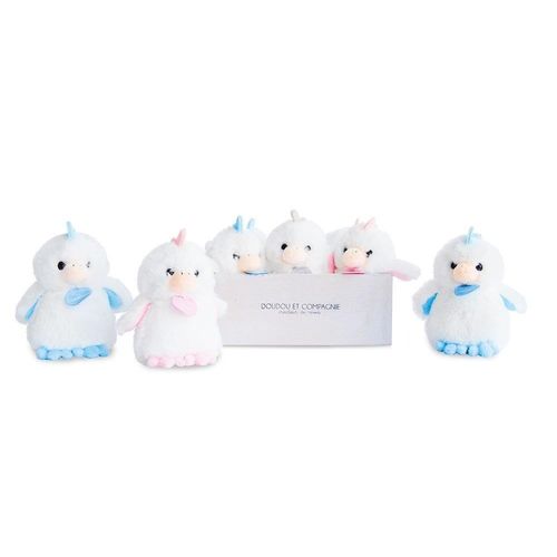 Doudou Doudou Et Compagnie Poussin Hochet Choupidoudou Rose Dc2913