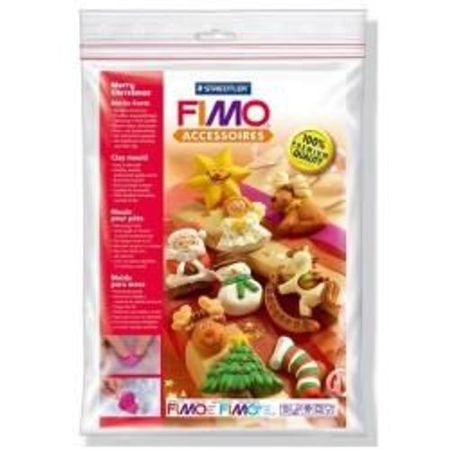Fimo Accessories 8742 Merry Christmas - Pâte À Modeler - 6 X 4 Cm (Pack De 9)