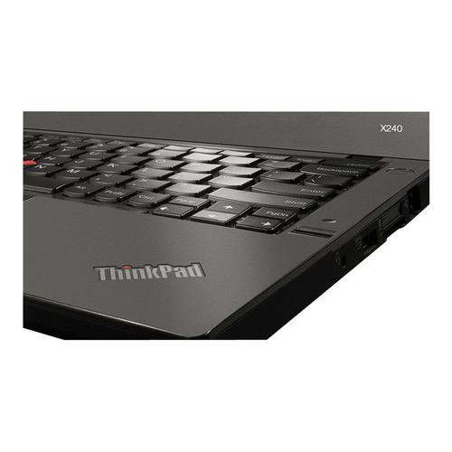 Lenovo ThinkPad X240 20AM - Core i5 4300U / 1.9 GHz - Win 7 Pro 64 bits - 8 Go RAM - 500 Go HDD - 12.5" 1366 x 768 (HD) - HD Graphics 4400 - mise à niveau WWAN