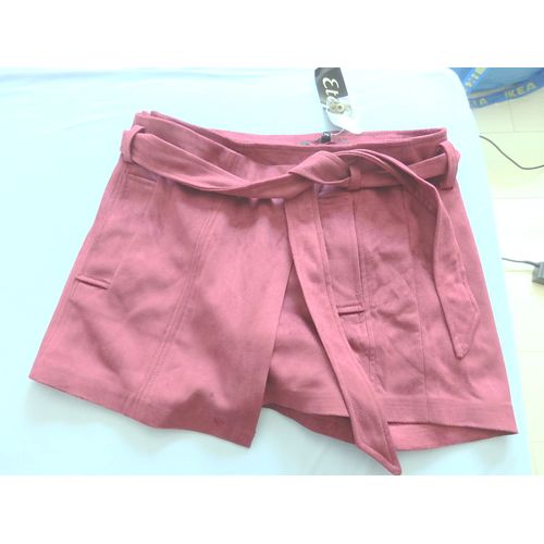 Short Culotte Etam Polyester 38 Prune