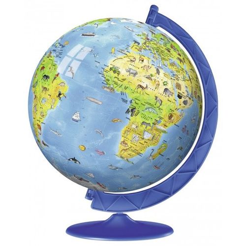 Puzzle 180 Pièces Puzzle Ball 3d - Mappemonde En Espagnol