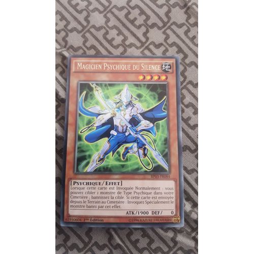 Yu-Gi-Oh! - Bp03-Fr084 - Magicien Psychique Du Silence - Rare