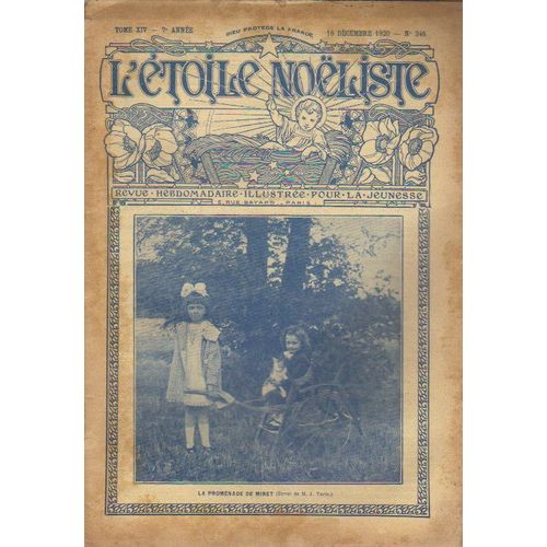 L'etoile Noeliste / Chat Et Fillettes / 1920 N° 345 