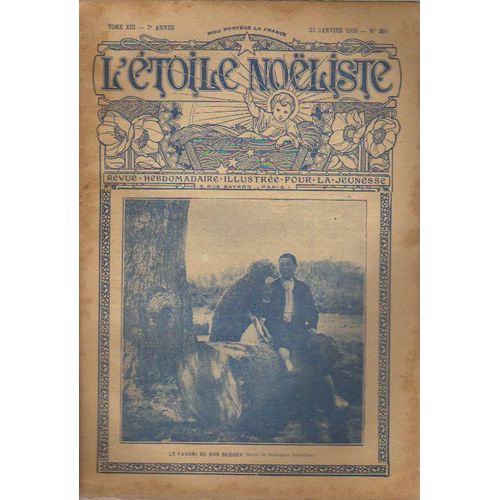 L'etoile Noeliste / Berger Et Chien / 1920 N° 298 