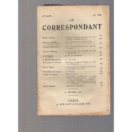 Le Correspondant 1665 