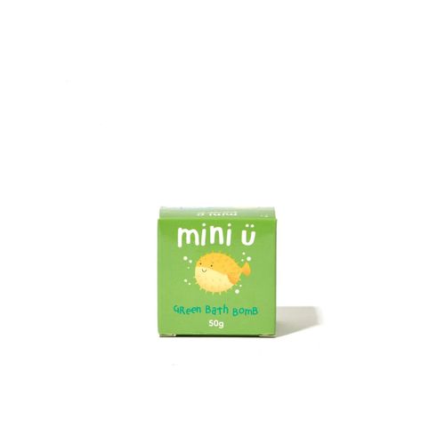 Mini-U Single Green Bath Bomb 50 G 