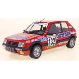 Solido 1/18 1801717 Peugeot 205 Gti 1.6 - Rallye Monte-Carlo 1986 Diecast Modelcar-Solido