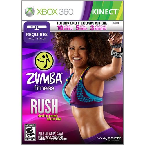 Zumba Fitness Rush X360 Kinect Uk Xbox 360