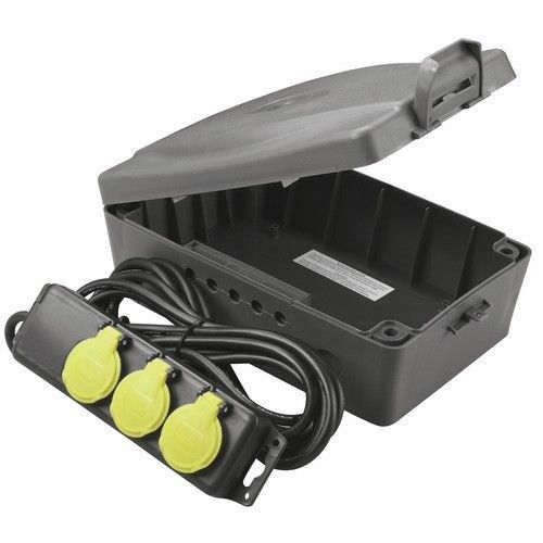 Coffret multiprise - étanche - fixation au mur - Masterbox - IP LUCECO