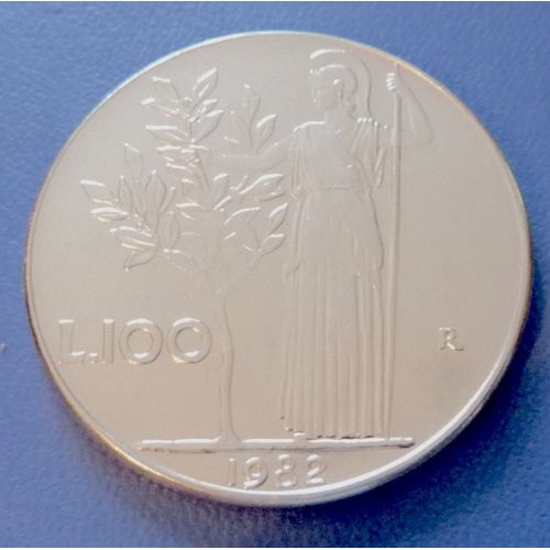 Monnaie 100 Lire 1982 R Italie Non Circulée