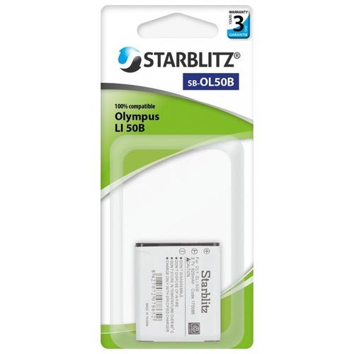 STARBLITZ BATTERIE OLYMPUS LI50B/DLI92/DB100...