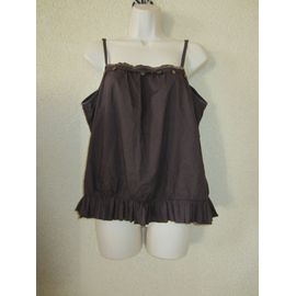 Top Marron Kiabi T 42