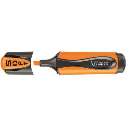 Maped Surligneur Fluo'peps Ultra Doux, Pointe Flexible