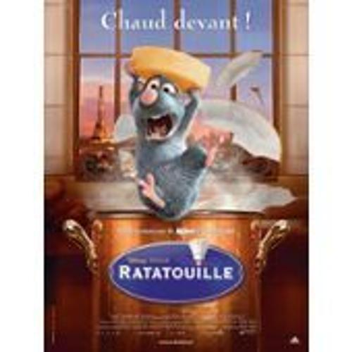 Ratatouille - Walt Disney - Pixar - Brad Bird - Affiche De Cinéma Pliée 120x160 Cm