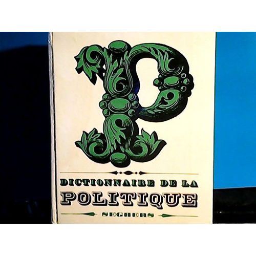 Dictionnaire De La Politique