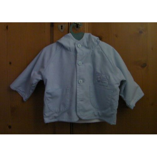 Veste Bleue Aubisou - Taille 3 Mois