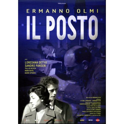 Il Posto / L'emploi, Synopsis Dépliant, De Ermanno Olmi Avec Loredana Detto, Sandro Panzeri 1961 