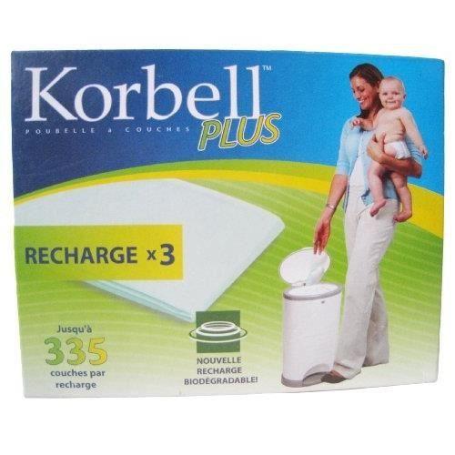 Korbell Pack De 3 Recharges 26l Plus